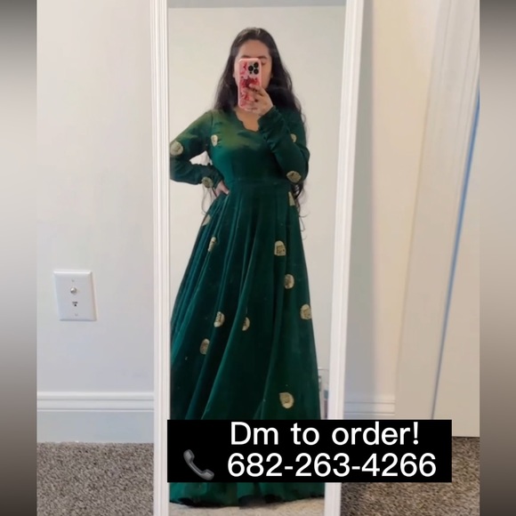 Anarkali set. Lehenga. Salwaar kameez. Message for real price. - Picture 4 of 6